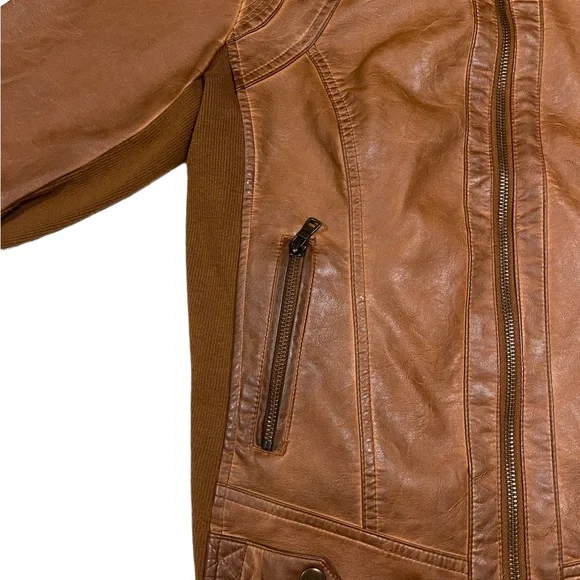 MAURICES BROWN MOTTO JACKET - Picture 5 of 9